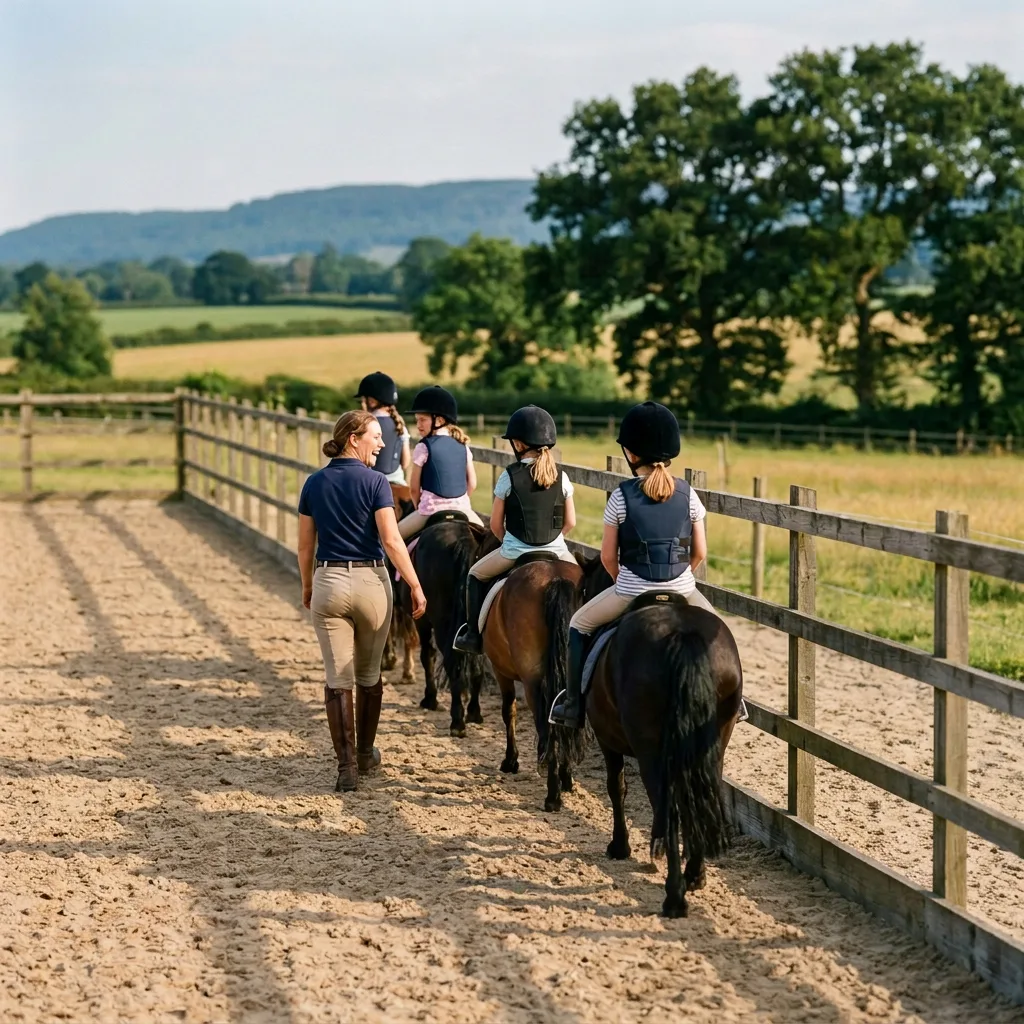 Cours de poney à Dingy-en-Vuache, Haute-Savoie